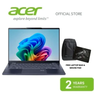 Acer SF14-51-553D With Laptop Bag and Mouse pad